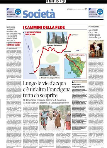 Dal Tirreno 2019: I Cammini della fede